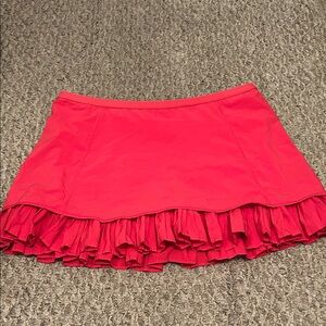 Pink Lululemon Pleated Skort